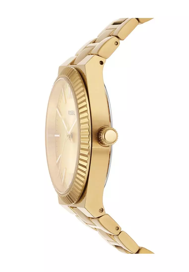 Scarlette Gold Stainless Steel Watch ES5299