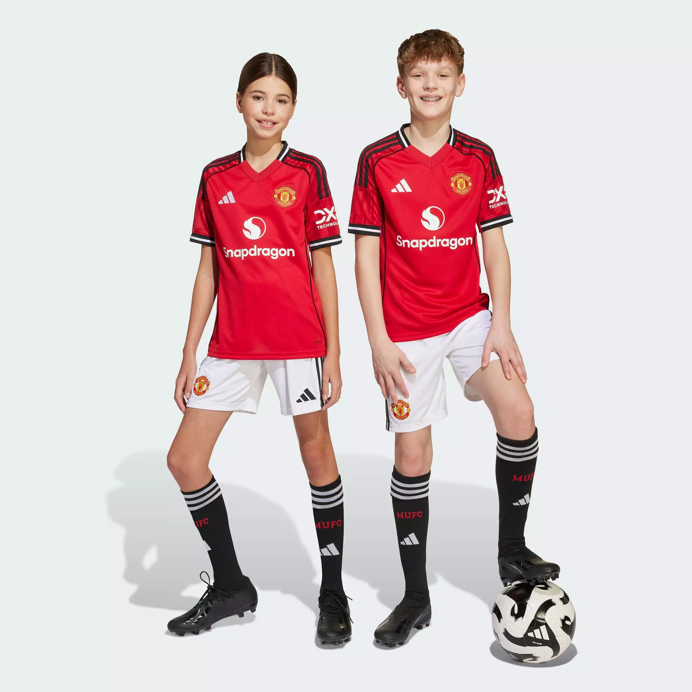 Football Manchester United 25/26 Home Shorts Unisex White JP3017