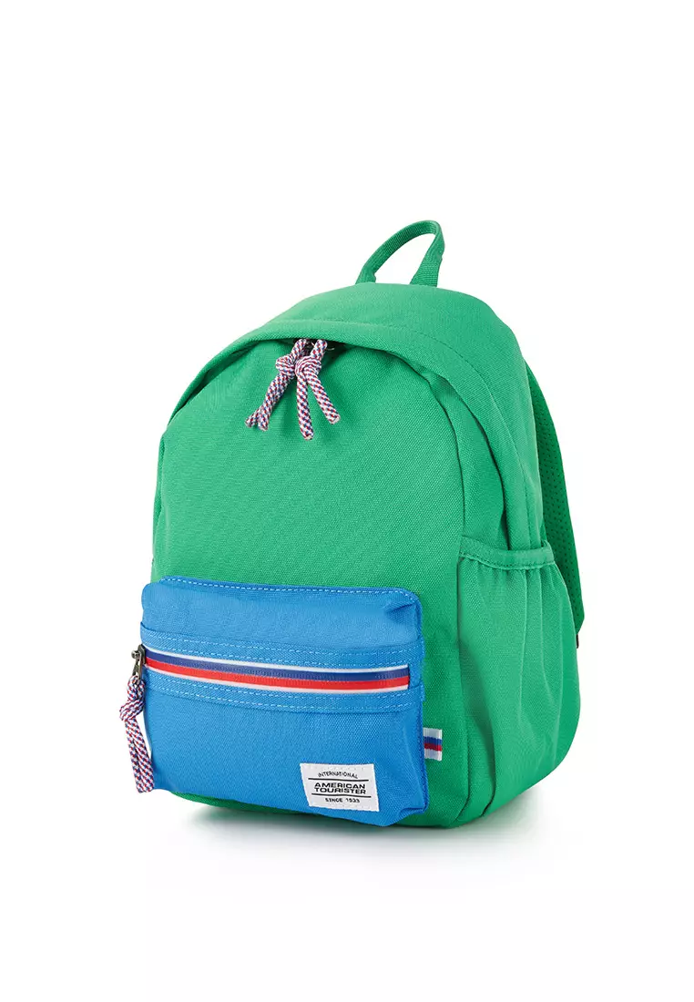 American tourister store backpack green