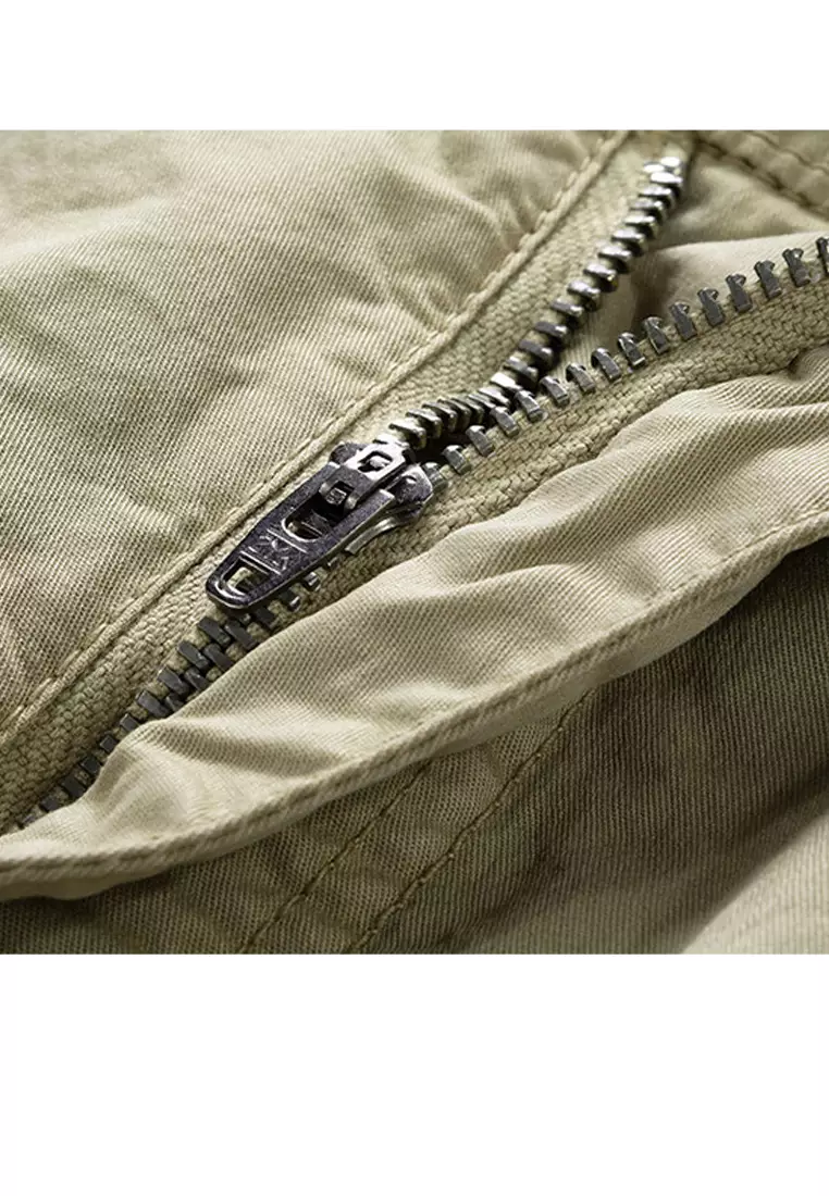 Multi Pockets Cotton Casual Shorts GJL079