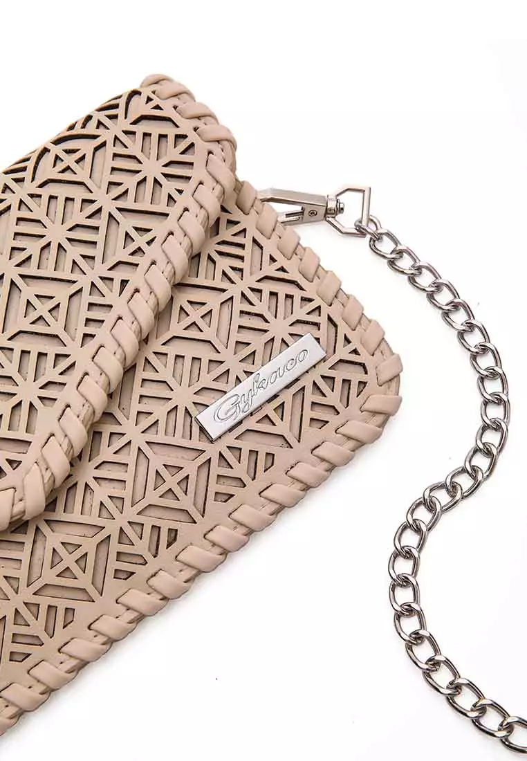 GYKACO ROSE Beige - Dompet & Clutch Wanita - Fashion Wallet & Clutch