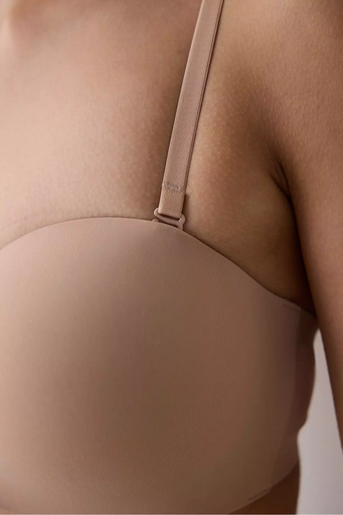 Strapless Multiway Beige Bra