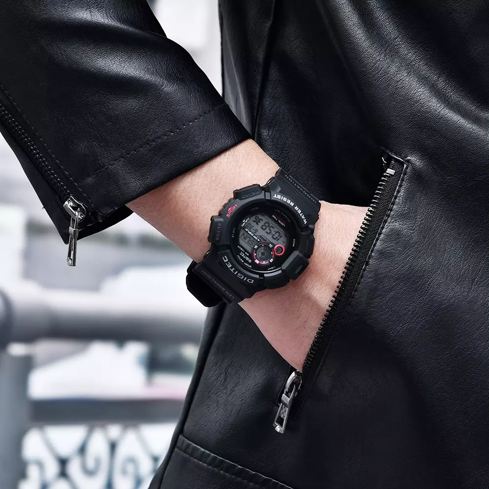 DIGITEC Jam Tangan Digital Pria DG-5028T Water Resist - BKRD4W Black