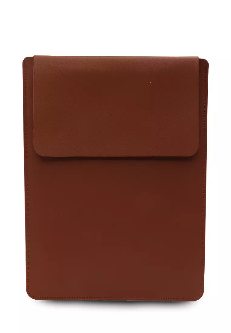Gombi Case Sleeve Laptop Unisex Design Elegan Large Storage 13 Inch Material Leather ORIGINAL
