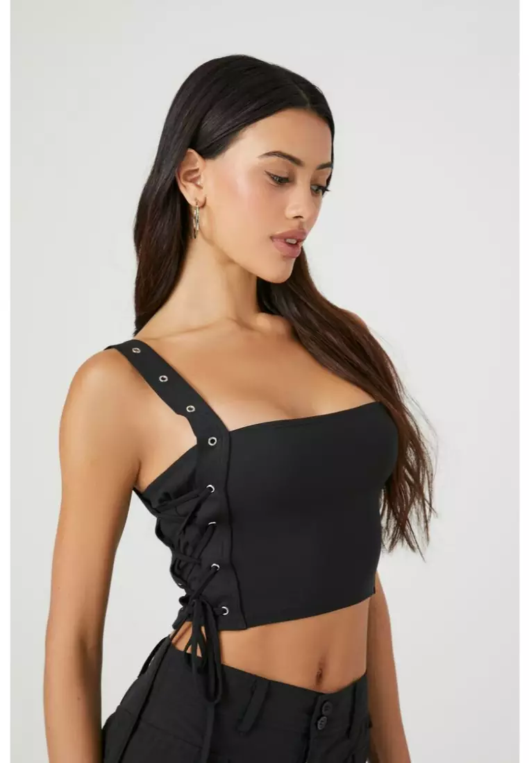 Forever 21 new arrivals lace up top