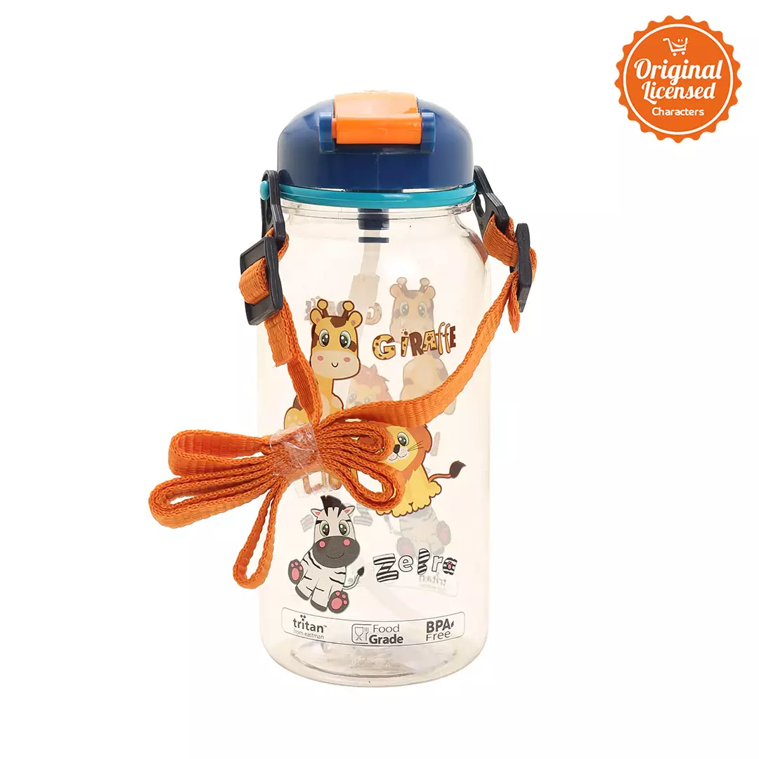 Botol Minum Anak Safari Trio Refresh Water Bottle 500ml Type D Putih Transparan