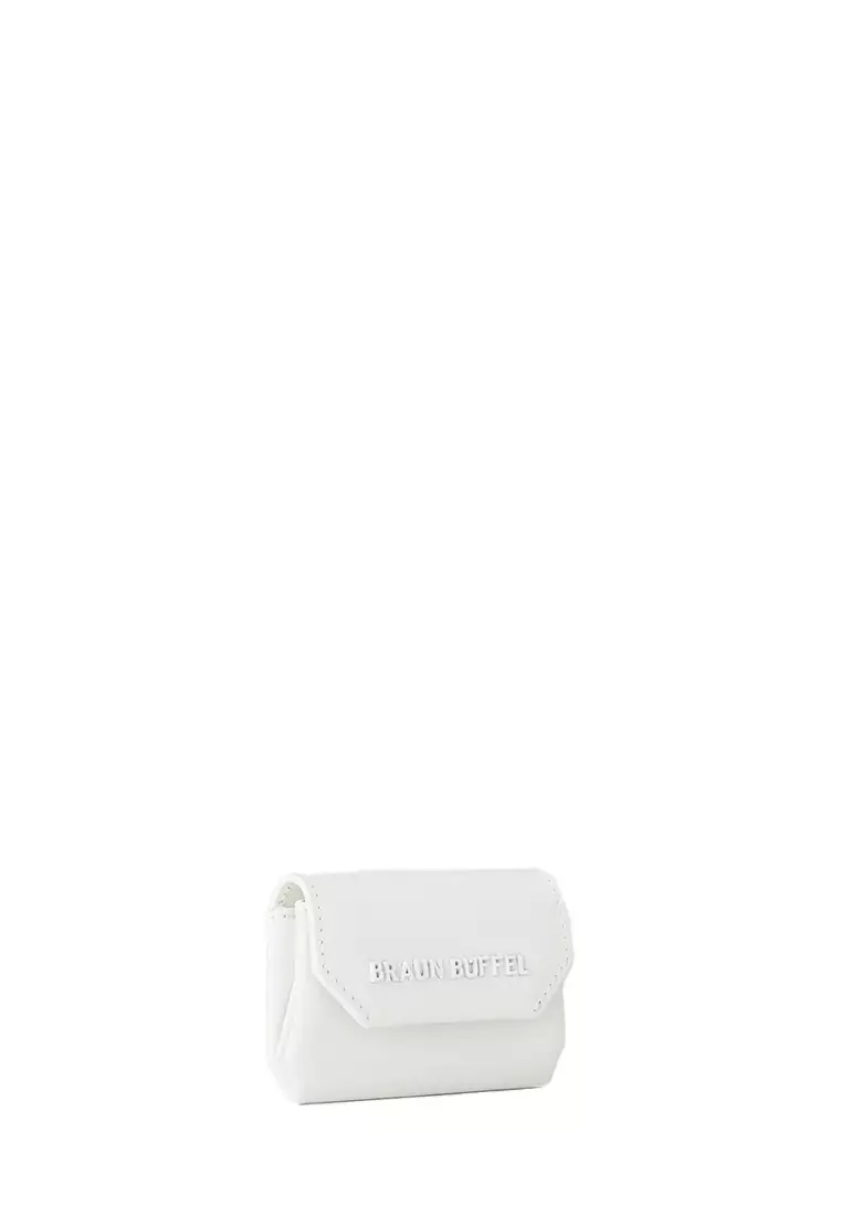 Brasilia Coin Holder In Optic White