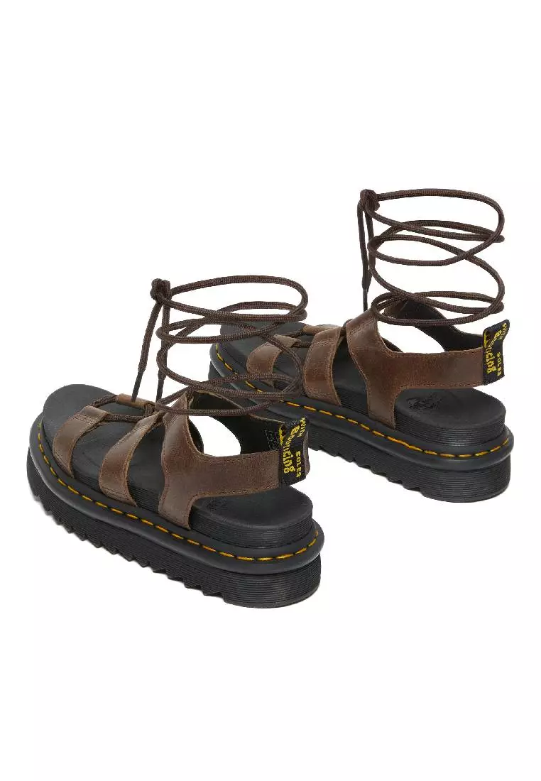 Dr. Martens ZEBRILUS NARTILLA DARK BROWN NEW OILY ILLUSION 2024