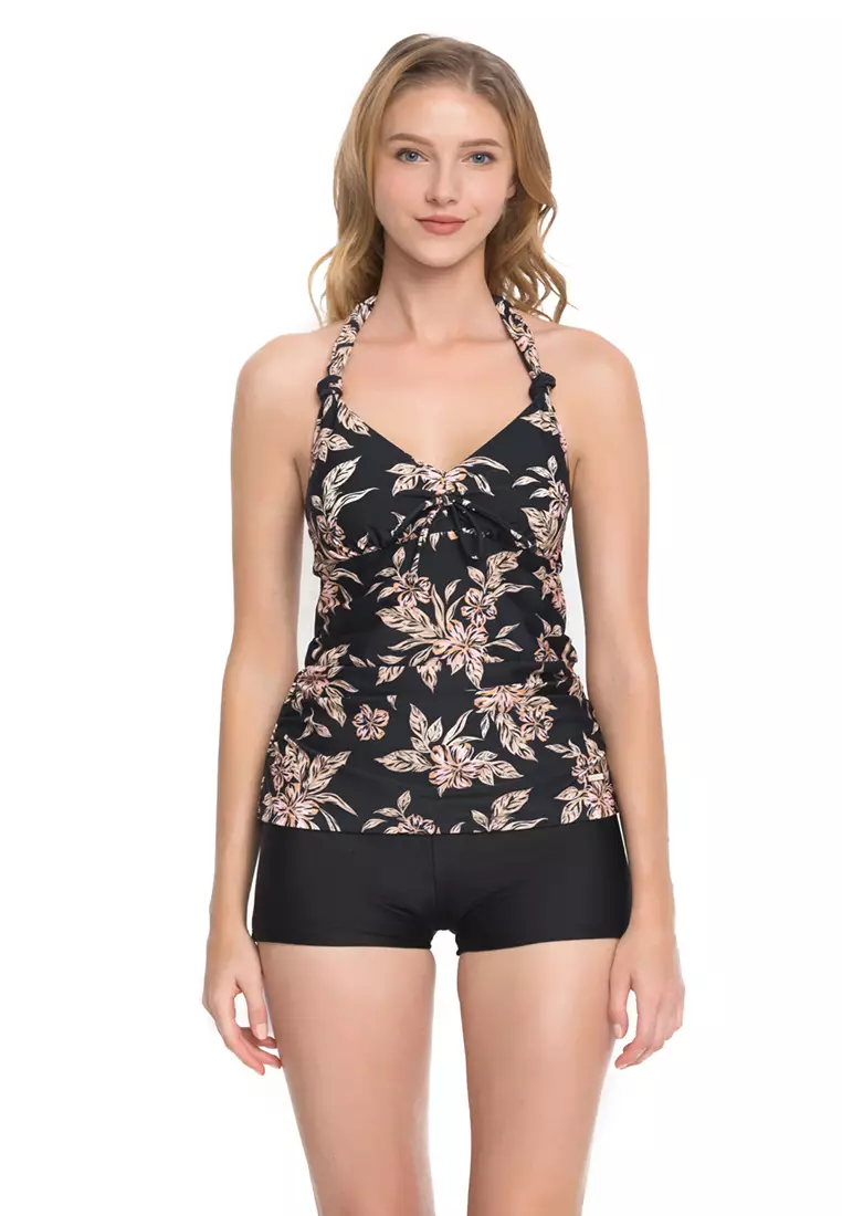 Golden Flower 2 Pieces Tankini Set