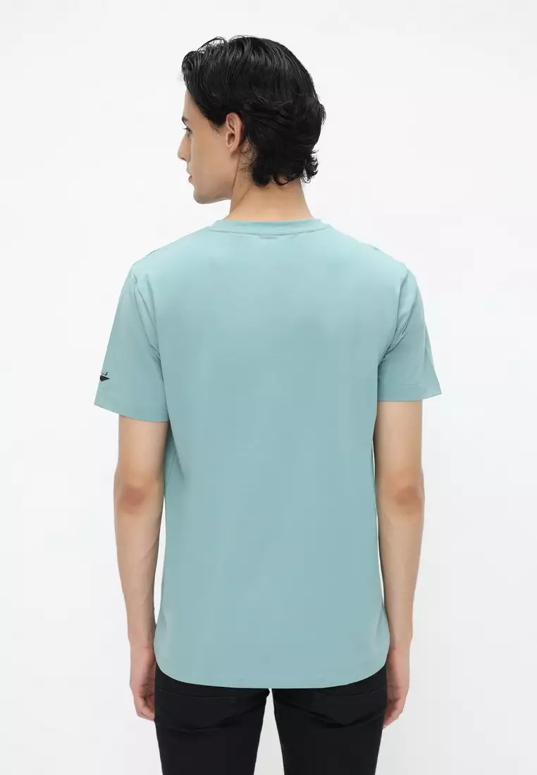 RBJ T-Shirt Cotton Spandex Emboss Pria 2482370801