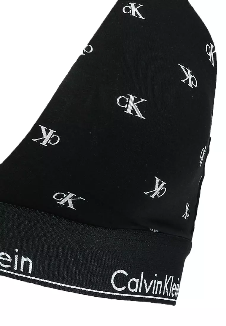 Modern Cotton Lightly Lined Triangle Bralette - Calvin Klein Underwear