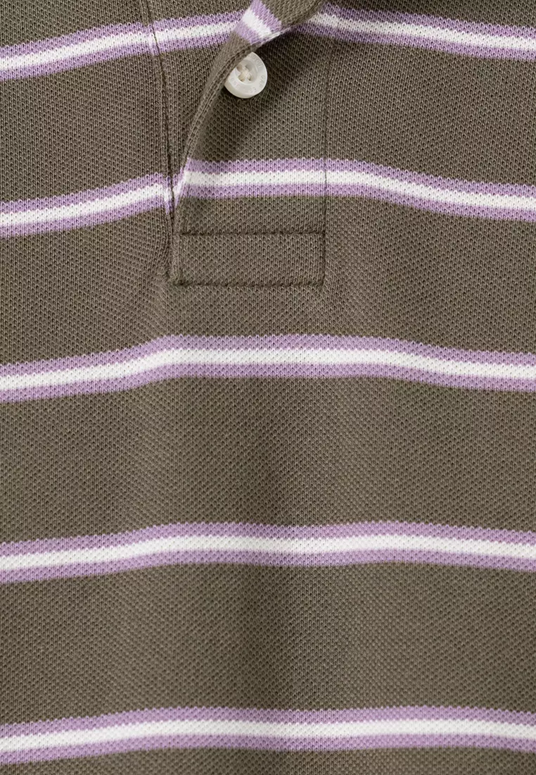 Relaxed Pique Polo Shirt