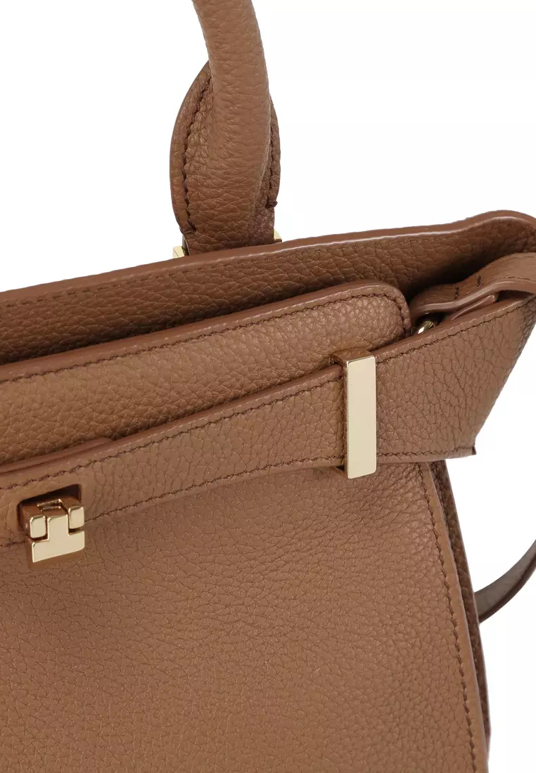 Buy RABEANCO Online Exclusive MIRENA Small Satchel Caramel