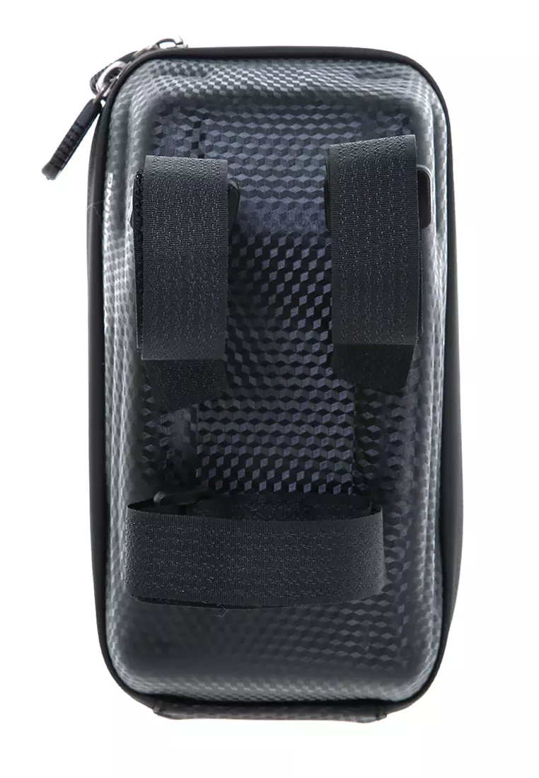 Qian Bicycle Bag Tas Sepeda Waterproof Smartphone 6.5 Inch Large Compartment Material EVA ORIGINAL - Black