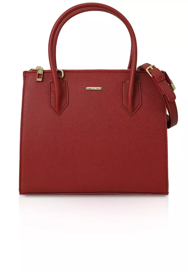 Aldo maroon bag hot sale