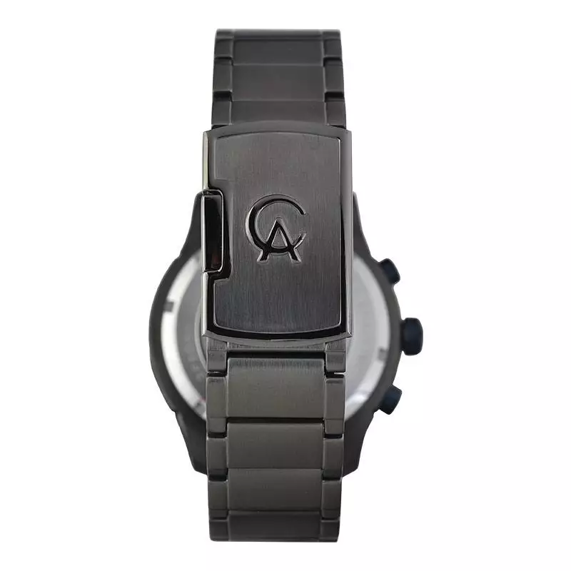 Alexandre Christie 6665 Grey Ring Blue Dasar Black Cowok