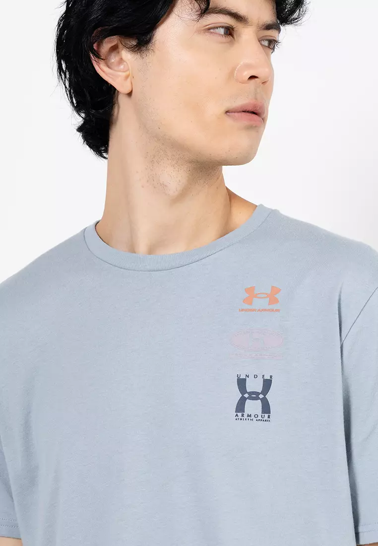 Live Evol Logo Men's Short Sleeves T-Shirt