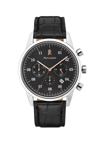 PIERRE LANNIER - Men's Wristwatch - 223D183 (Black)