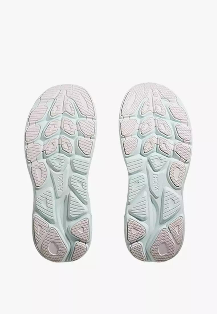 Clifton 10 Women's Running - White / Cielo Blue