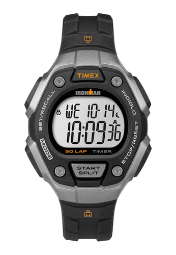 Buy Timex Timex Ironman Classic 36mm - Black Case & Resin Strap (TW5K89200)  2023 Online | ZALORA Singapore