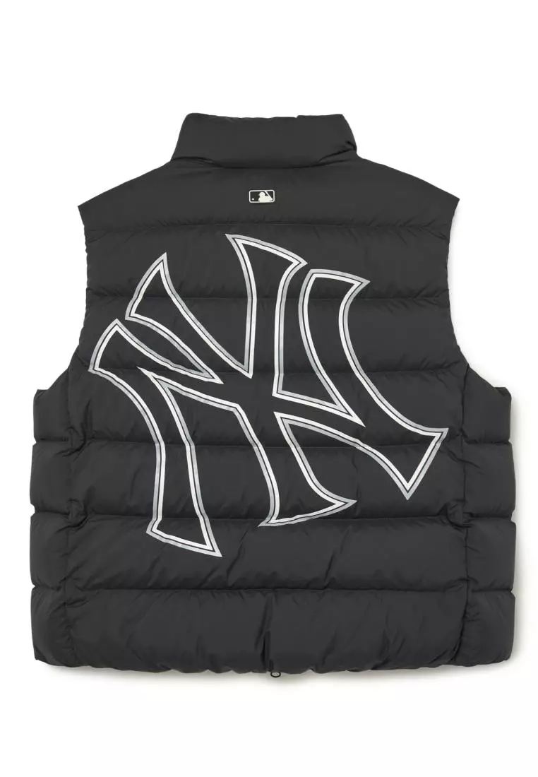 New York Yankees Korea deals MLB Genuine Vintage Hooded Sleeveless Zip Up Vest Size 95