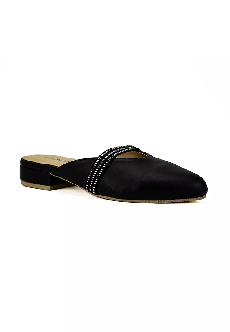 Discount on Cardam's Lifestyle  shoes - SKU: Eclc Lne 00214 Black Women Mules