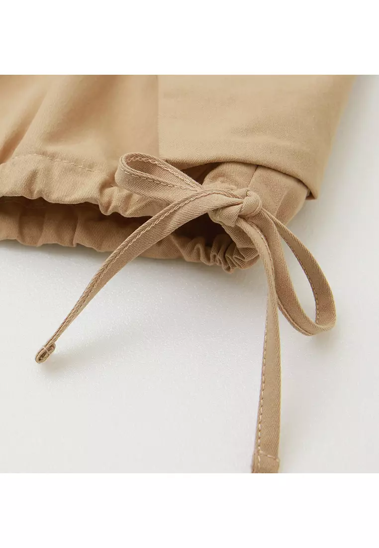 Pure Cotton Elasticated Drawstring Shorts [BA8027]