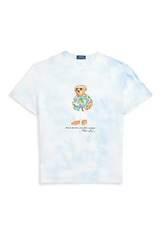 Classic Fit Polo Bear Tie-Dye T-Shirt