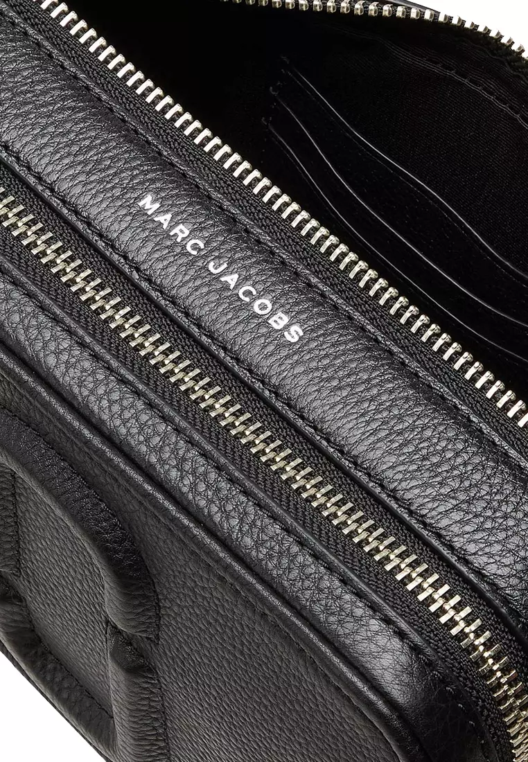 Marc Jacobs The Moto Shot 21 Leather Camera Bag In Black H115L01FA21