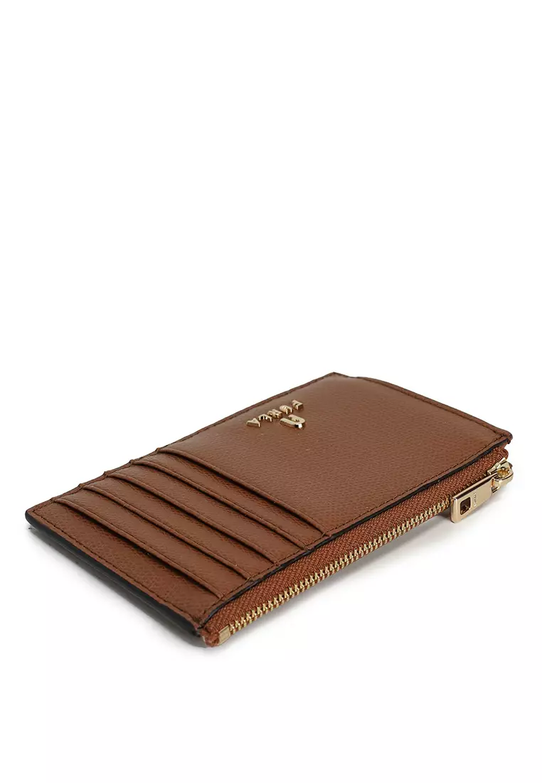 Camelia M Zipped Card Case