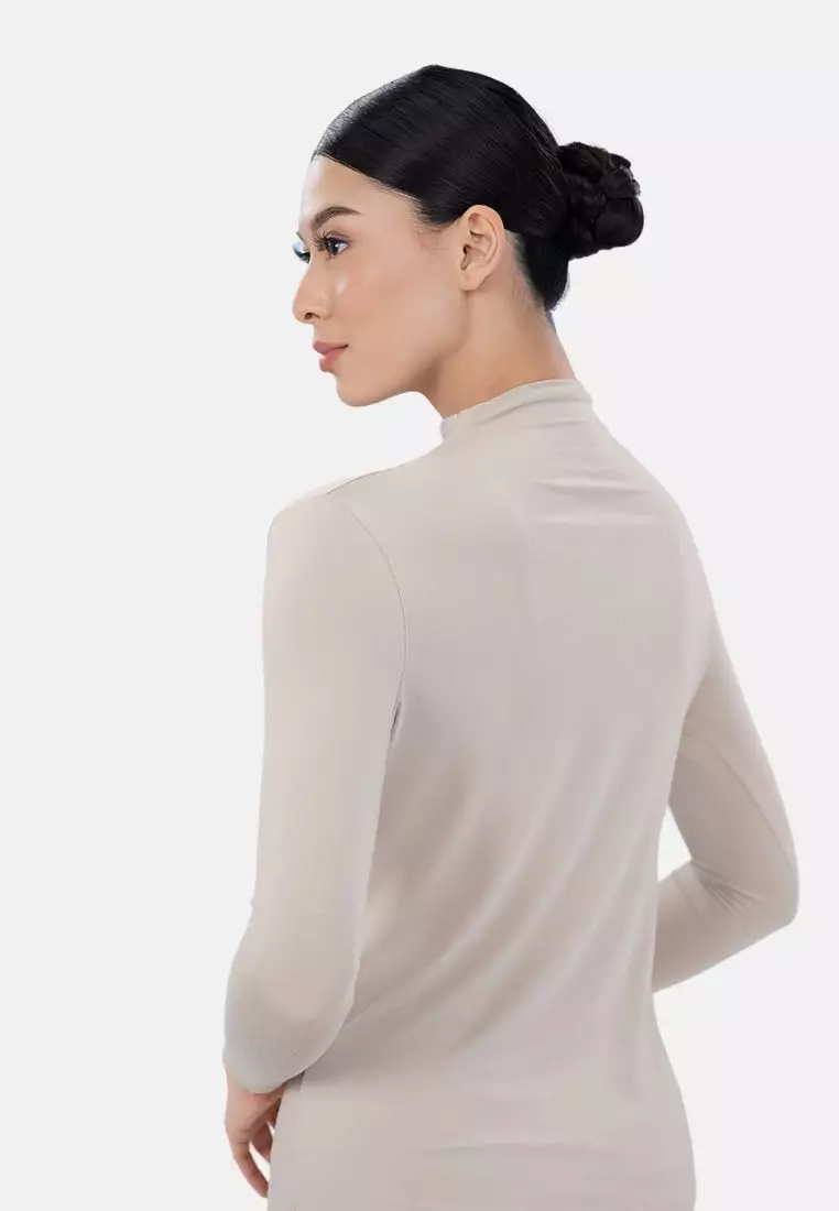 Everyday Inner Long Sleeves - Taupe