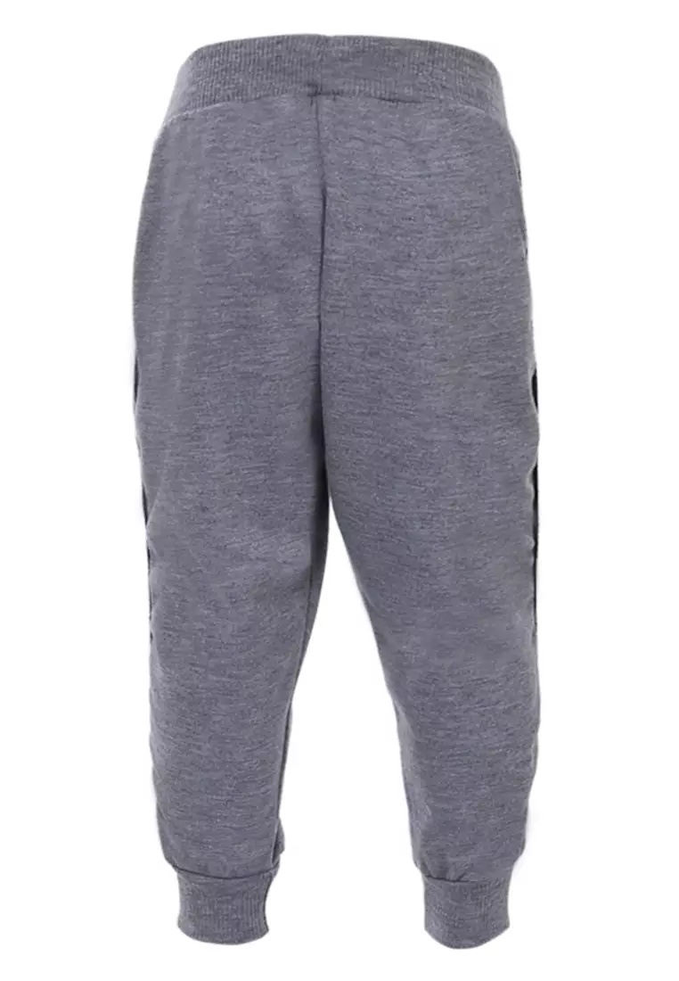 Wileen Celana Panjang Anak Unisex Motif Polos Kid Jogger Pants Material Babyterry ORIGINAL - Gray