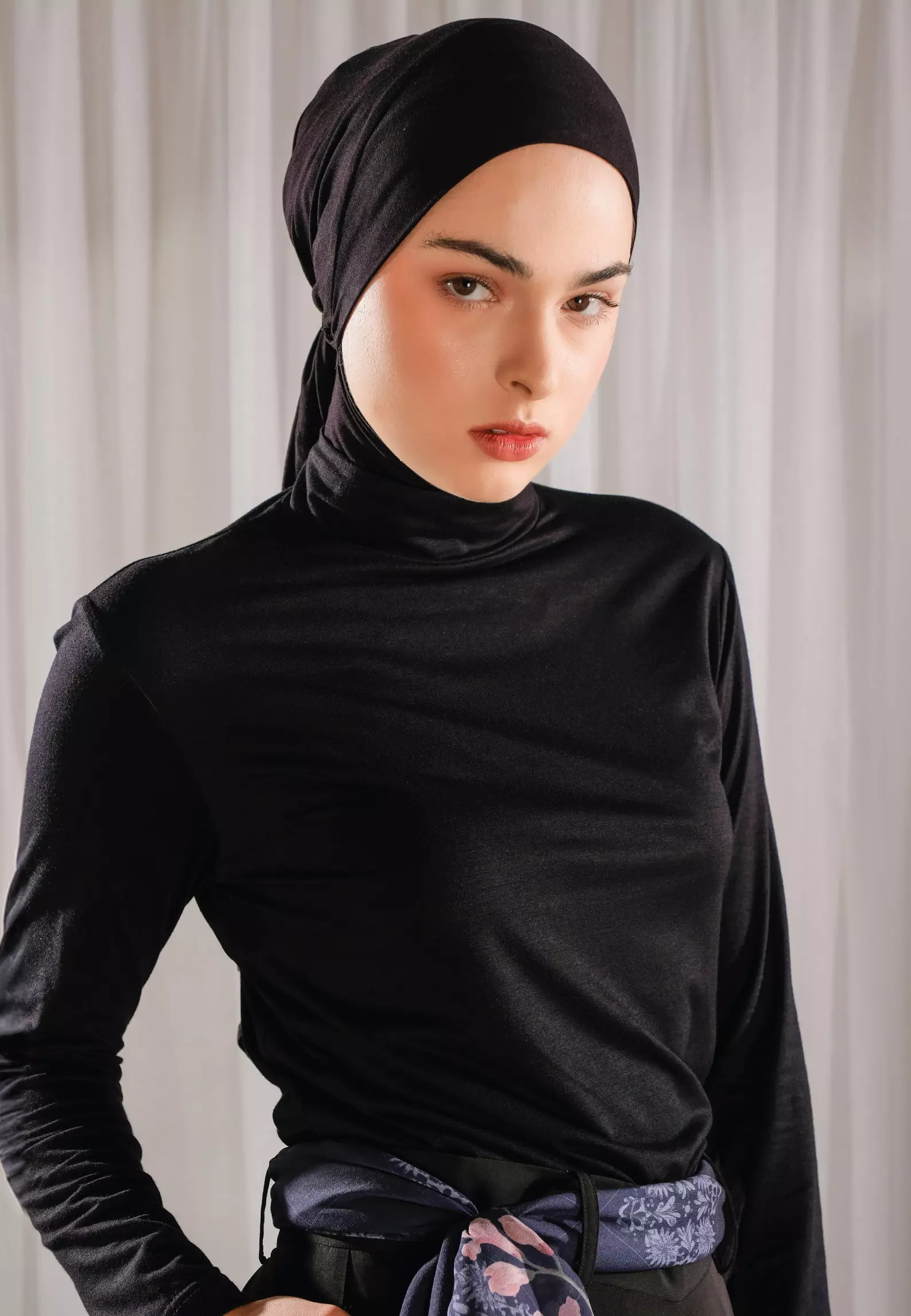 Villie Inner Black | Inner Blouse