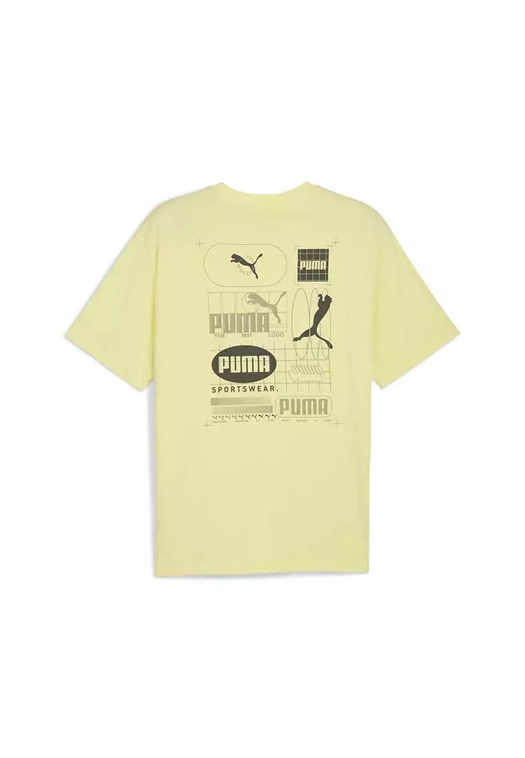 Graphic Grid Tee Men