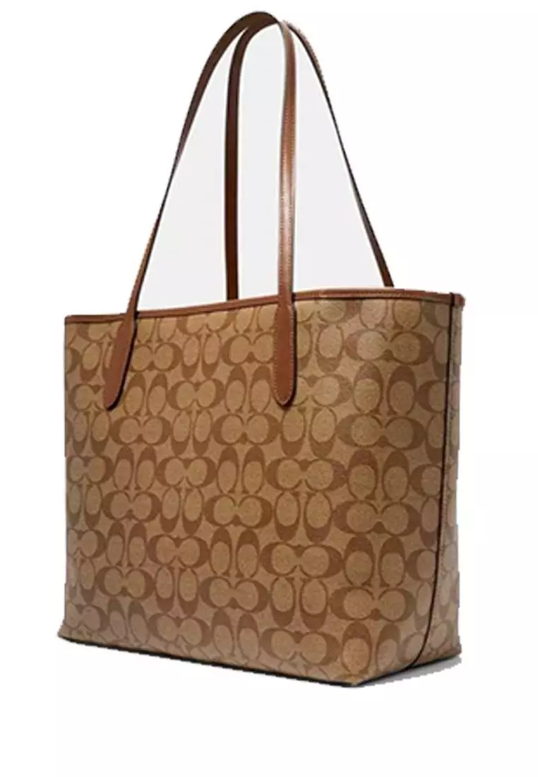 Buy Coach City Tote Bag In Signature Canvas (nt) 2023 Online