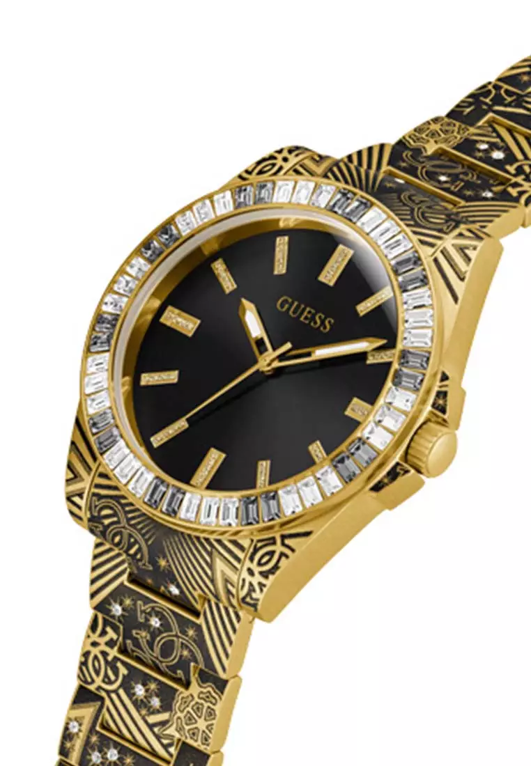 Guess Gents Watch Gold THRONE - GW0496G2