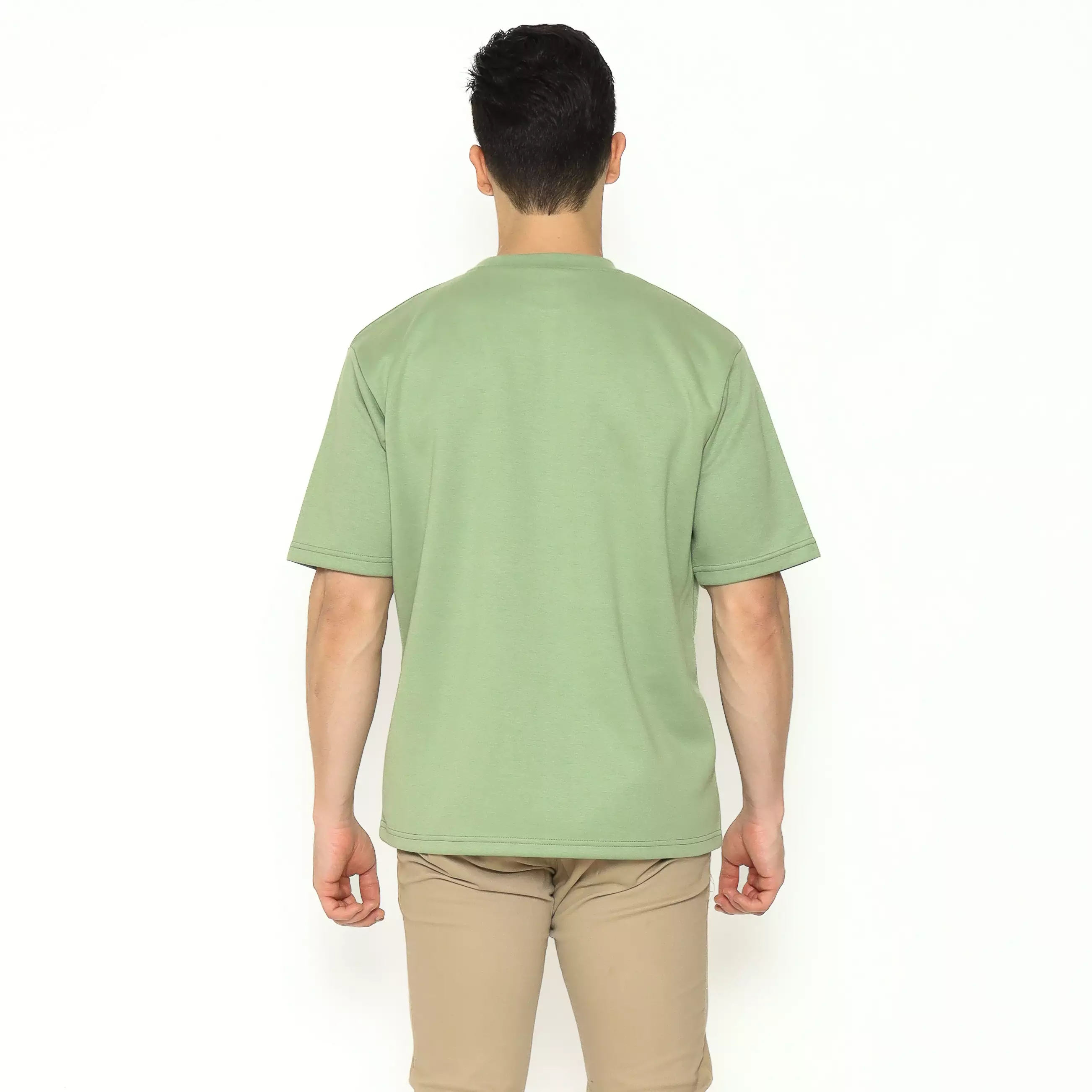 AMK Tshirt Polos Pria TS Savio S/S Sage Green