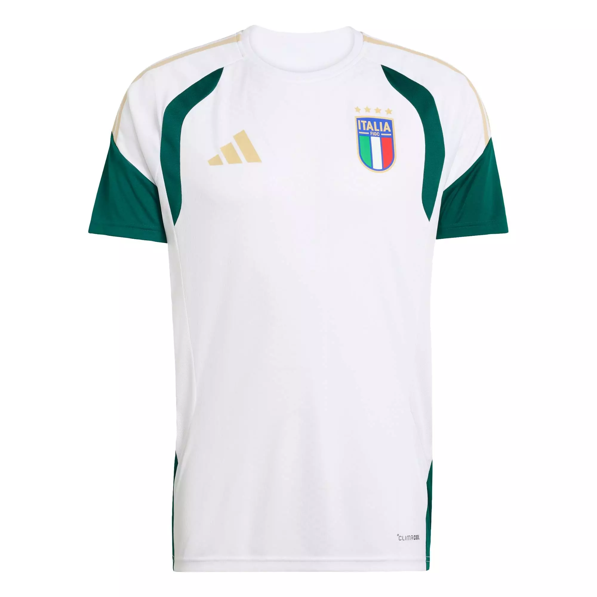 Football Italy 26 Tiro Training Jersey Men White JZ9375