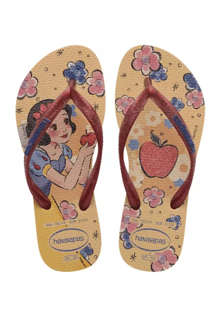 Discount on Havaianas  shoes - SKU: Kids Slim Princess Flip Flops