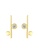MATCH gold Premium S925 Geometry Golden Earring DCA0AACE187EDBGS_1