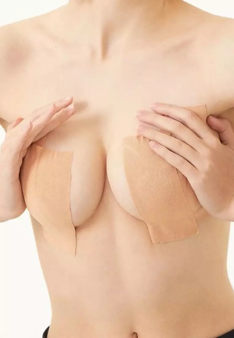 Bye Bra Invisible Uplift Breast Lift Tape And Silk Nipple Covers