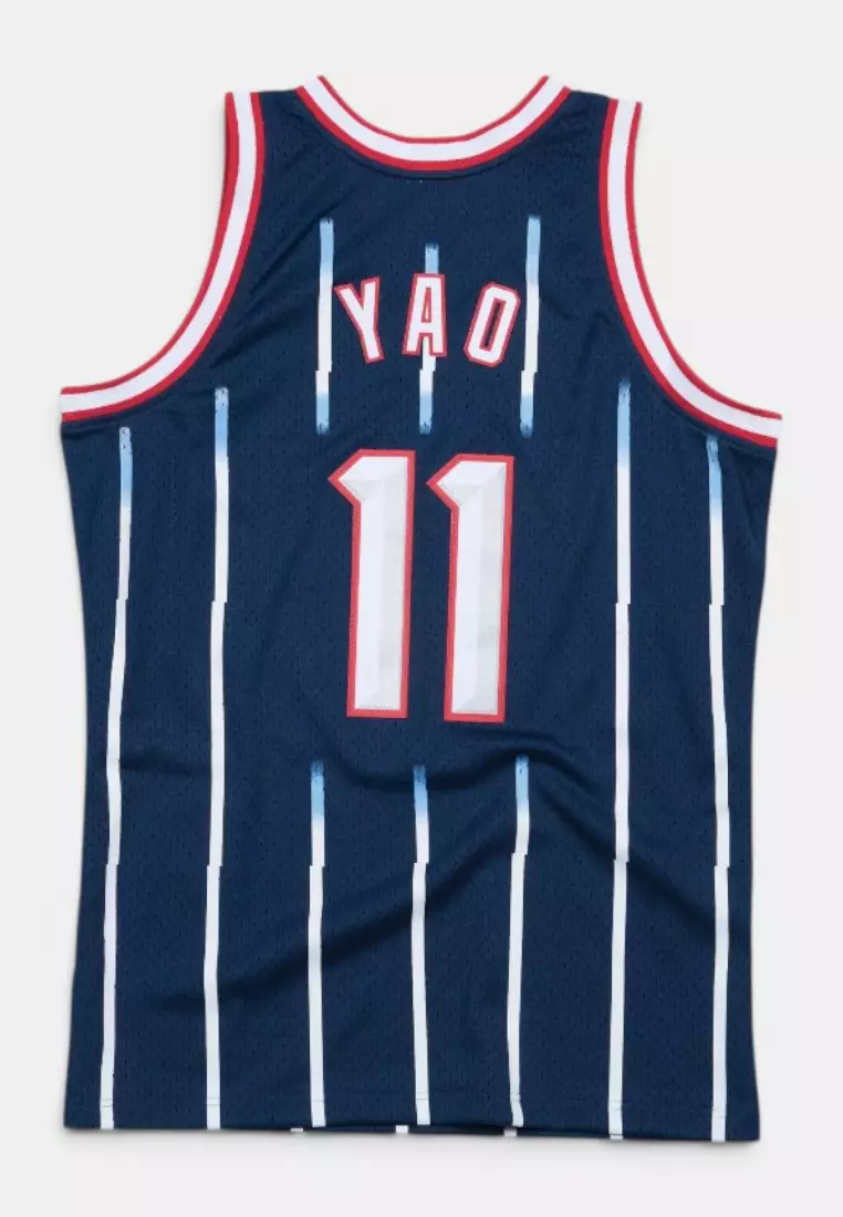 #11 Yao Ming 2002 Houston Rockets Authentic Swingman Jersey