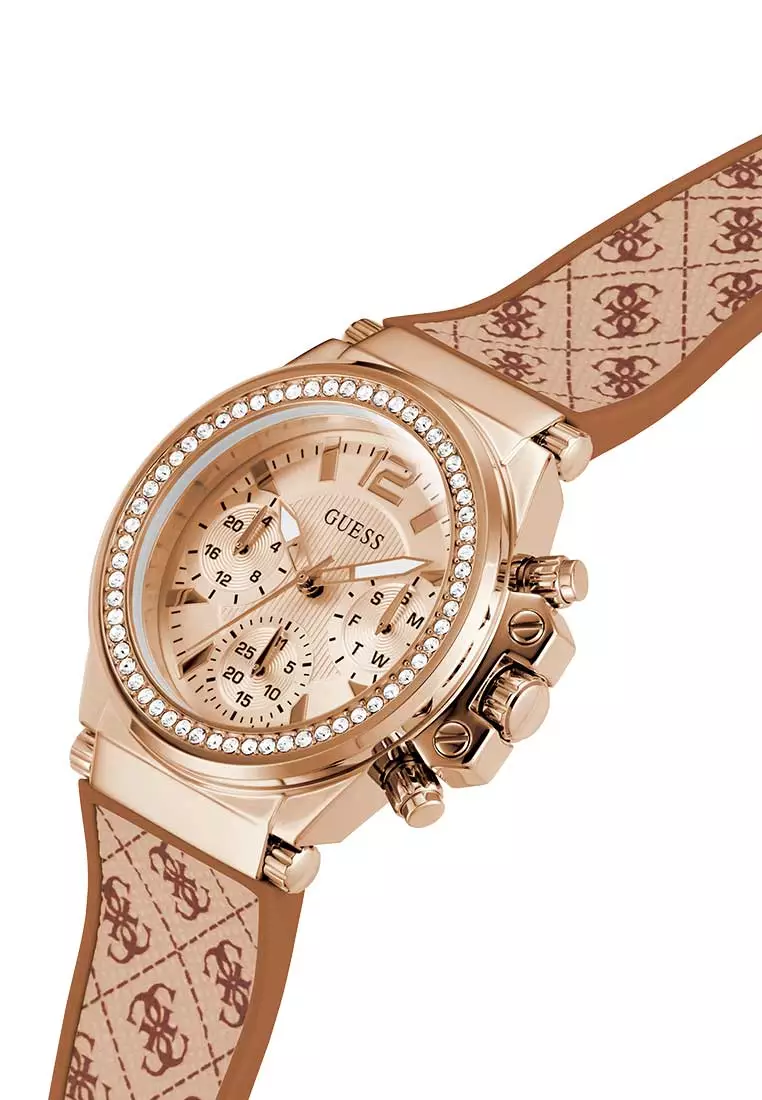 GUESS Ladies Watch CHARISMA  Brown - GW0699L2