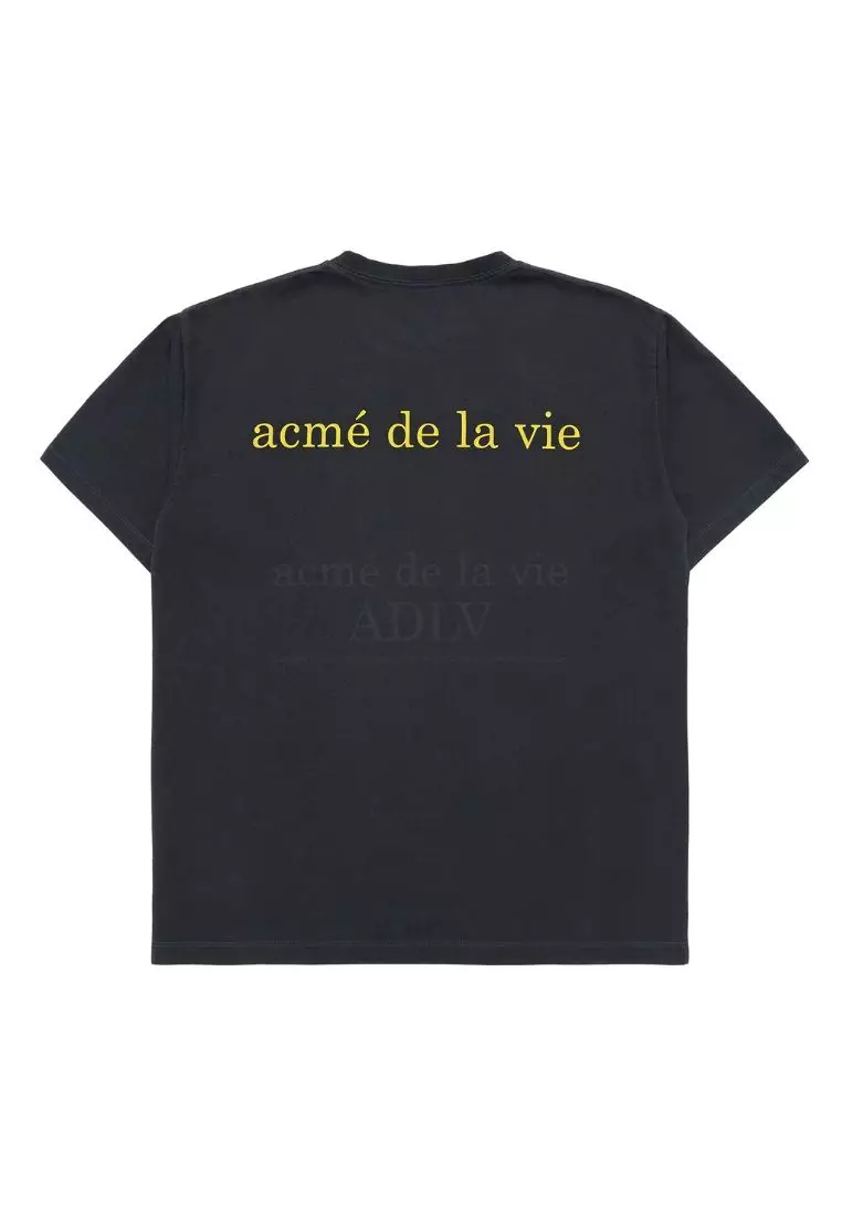 Jual Acme De La Vie Basic Logo Bio Washing Short Sleeve T