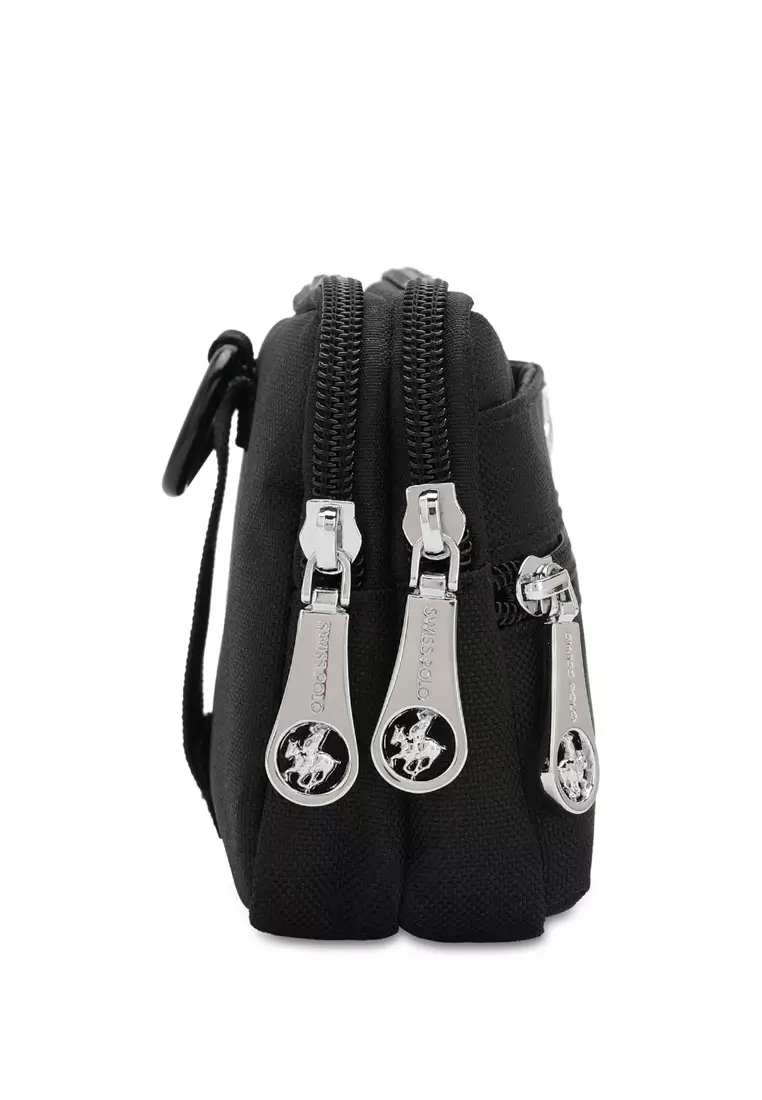 Travel Zip Pouch / Belt Bag ( Kantong ritsleting Perjalanan / Tas Pinggang)