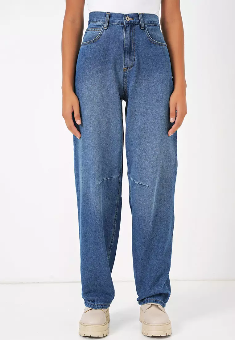 Jual Bigdart High Waist Baggy Jeans Original 2025 ZALORA Indonesia ®