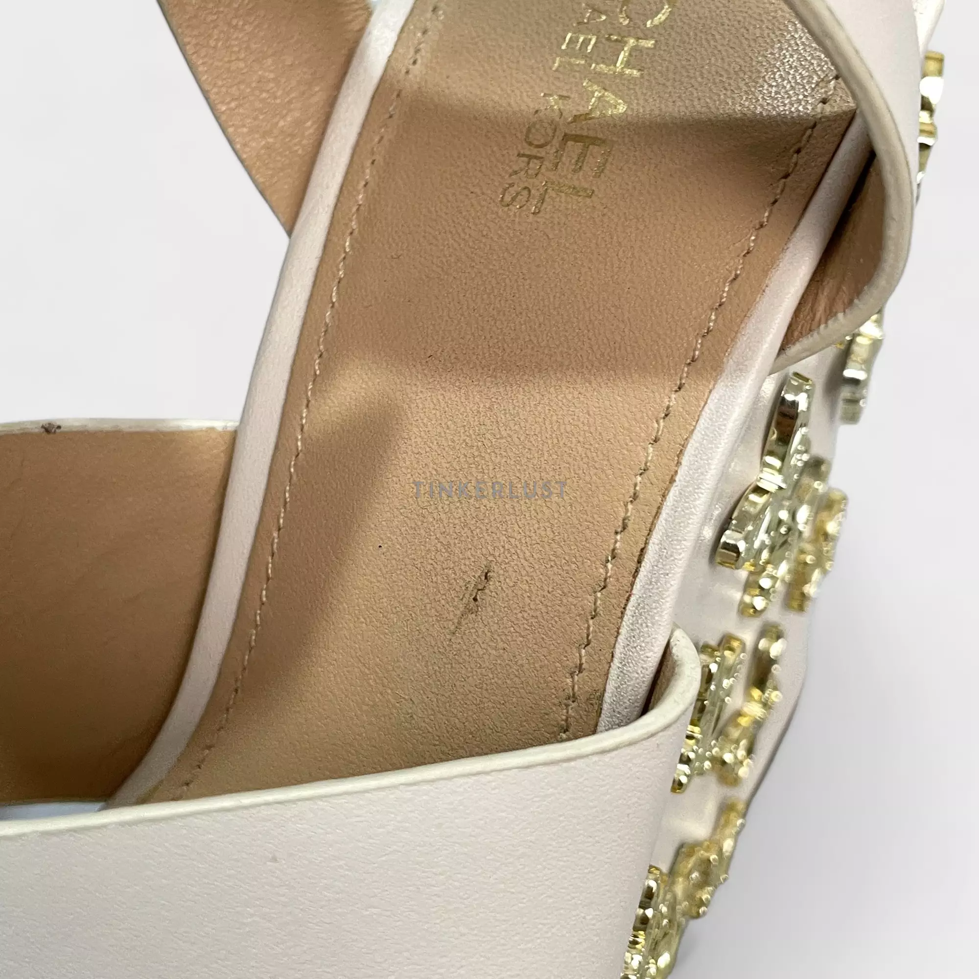michael kors butterfly wedges