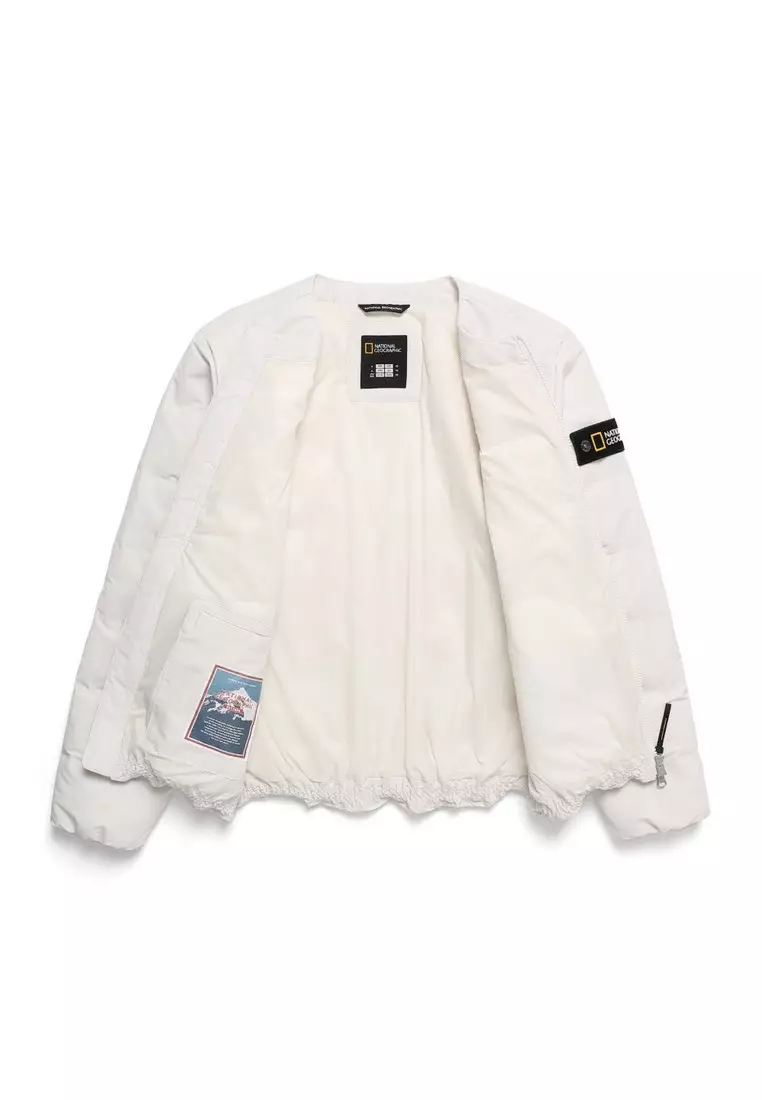 男女同款HERON U領輕便羽絨外套