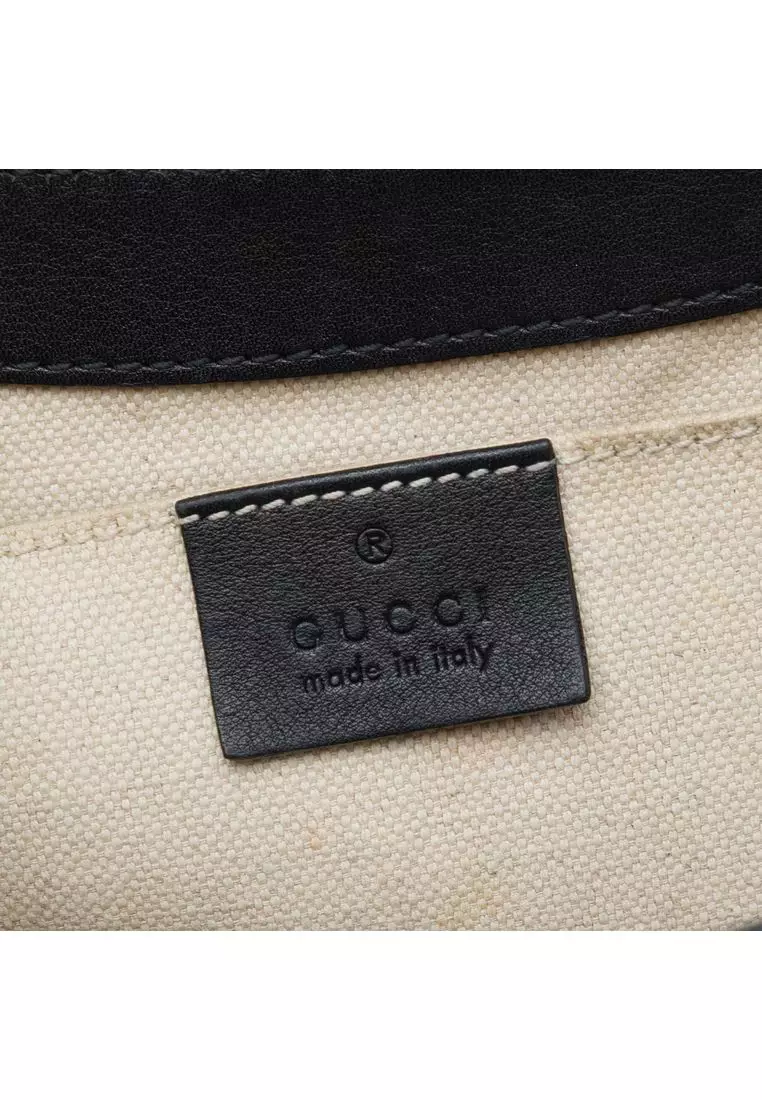 Pre-Loved Gucci Medium Guccissima Emily Shoulder Bag
