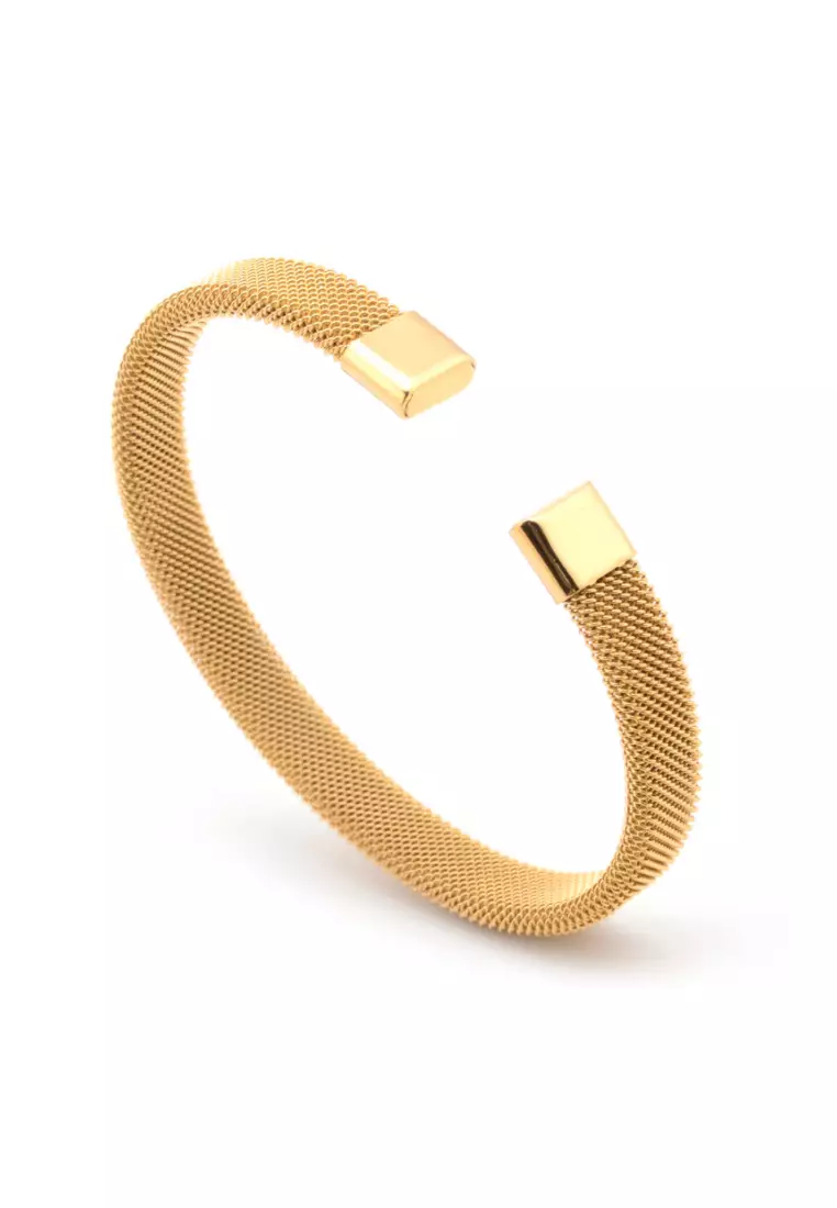 Buy Kings Collection Fashion Mesh Stainless Steel Bracelet